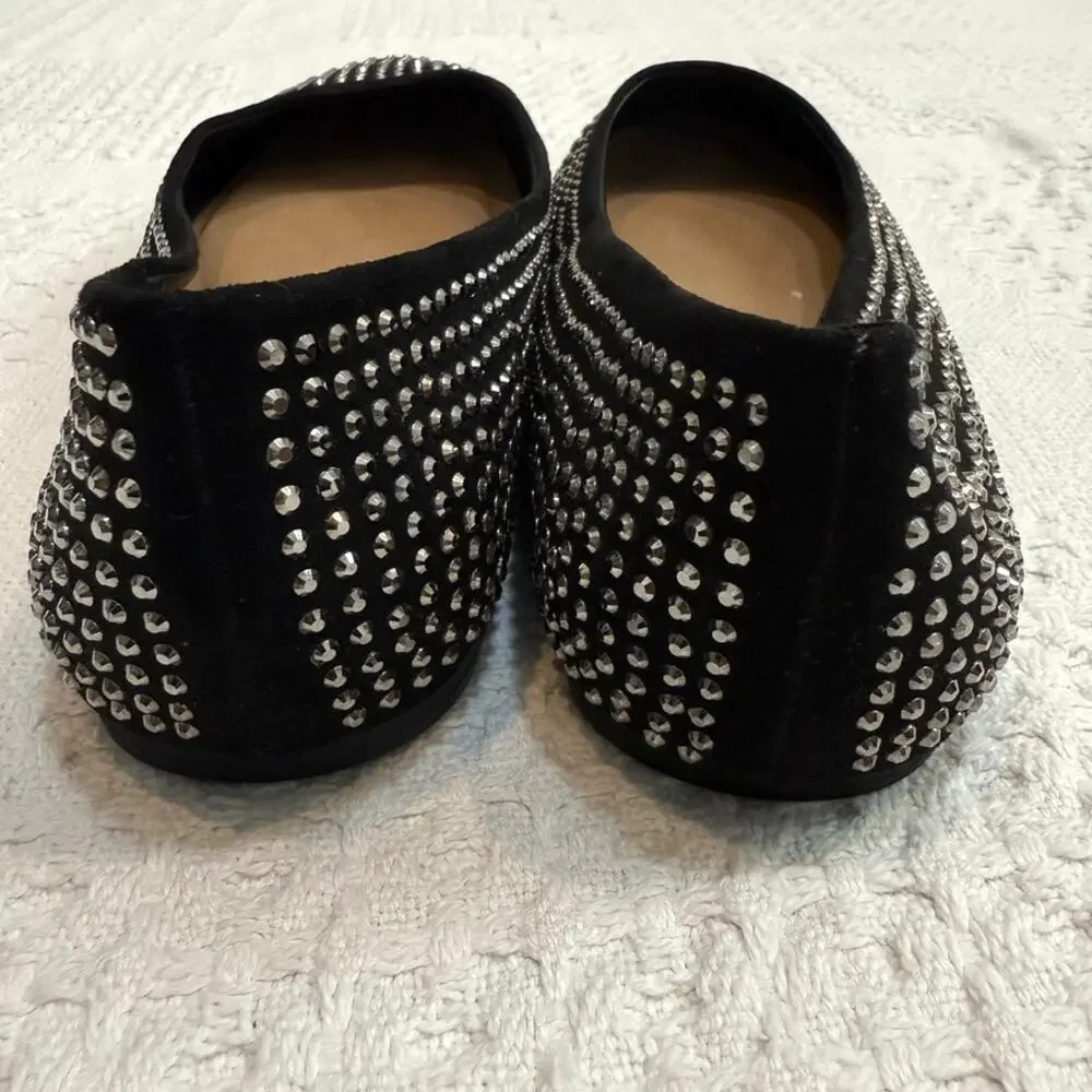 Torrid Black Flats with Silver Accents - Picture 6 of 9